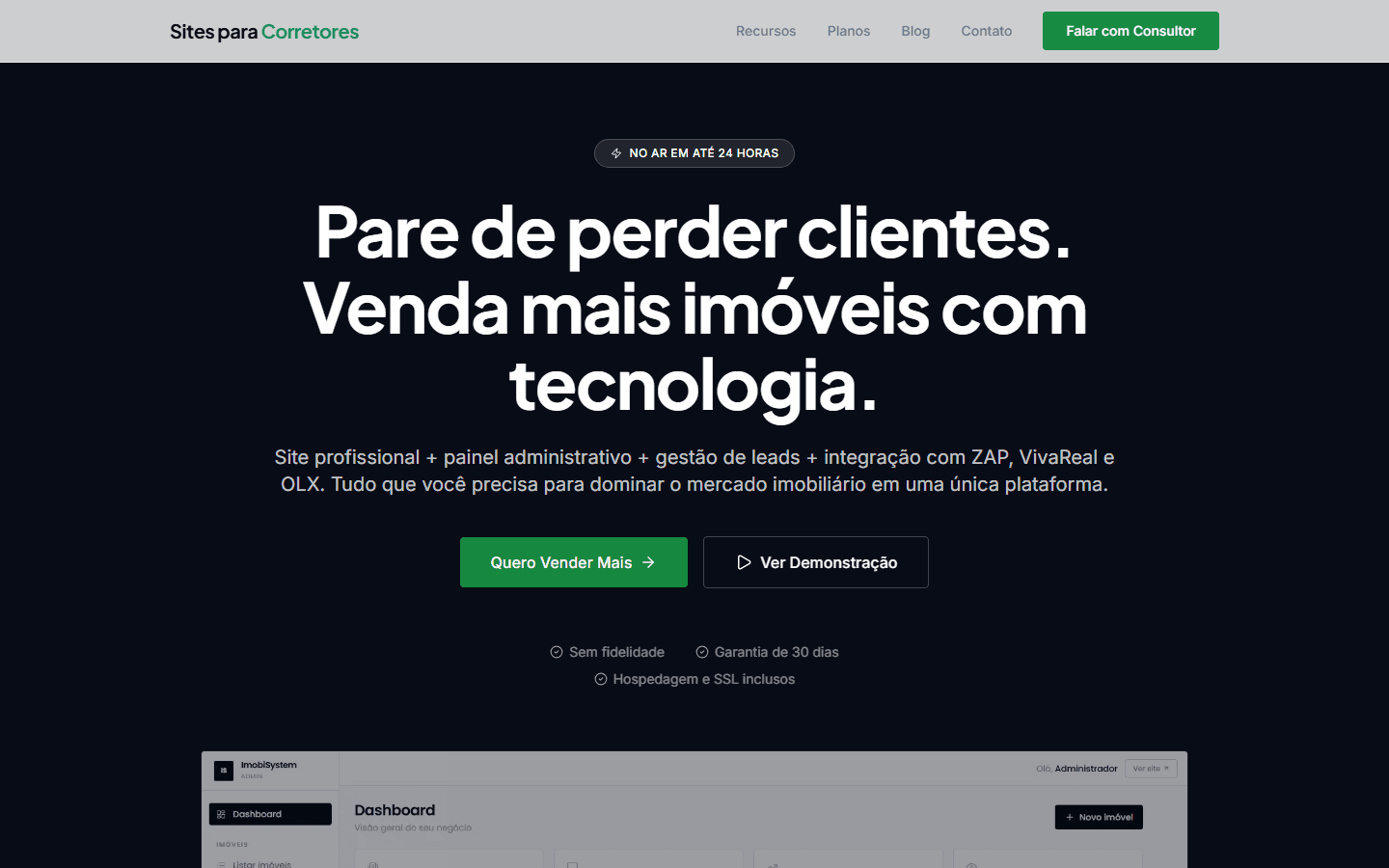 Sites para Corretores